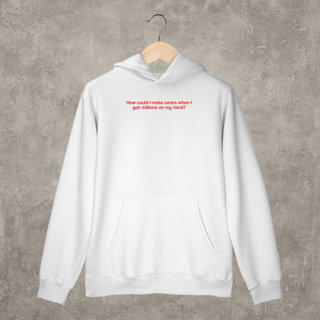 Nome do produto Blusa Moletom Canguru 