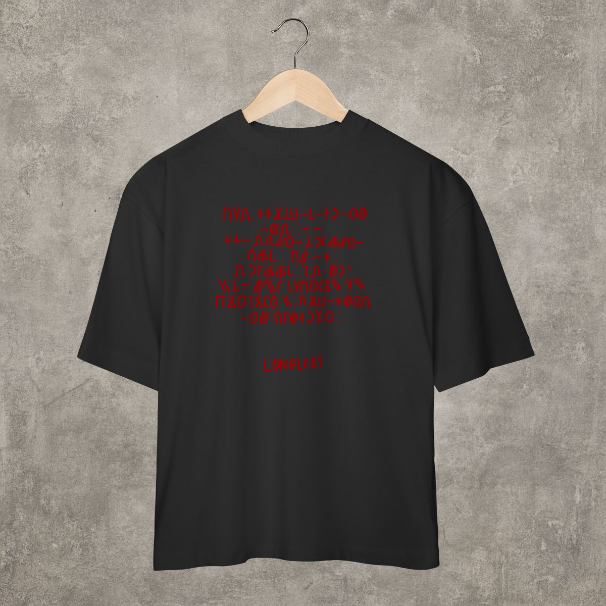Nome do produto: Camiseta UNISSEX Oversized \