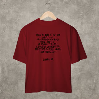 Nome do produto Camiseta UNISSEX Oversized 