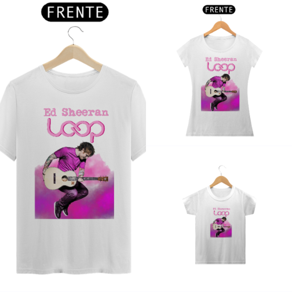 Nome do produto: Kit Ed Sheeran | Loop Tour