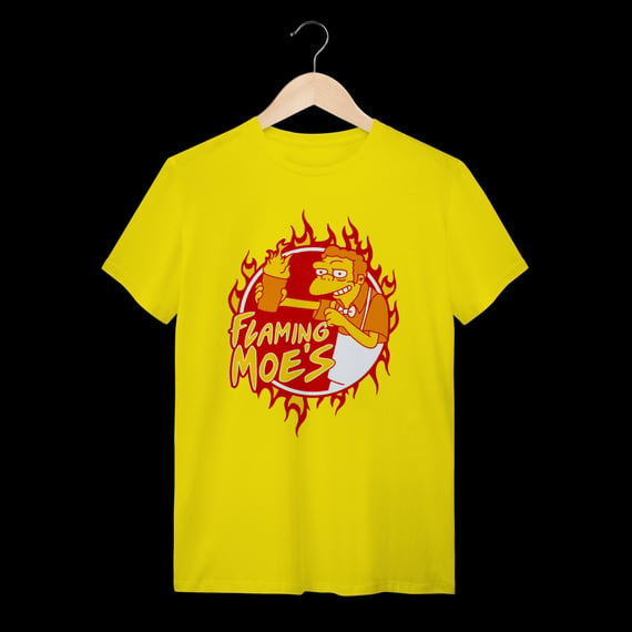 Os Simpsons | Moe Flamejante | Algodão Prime