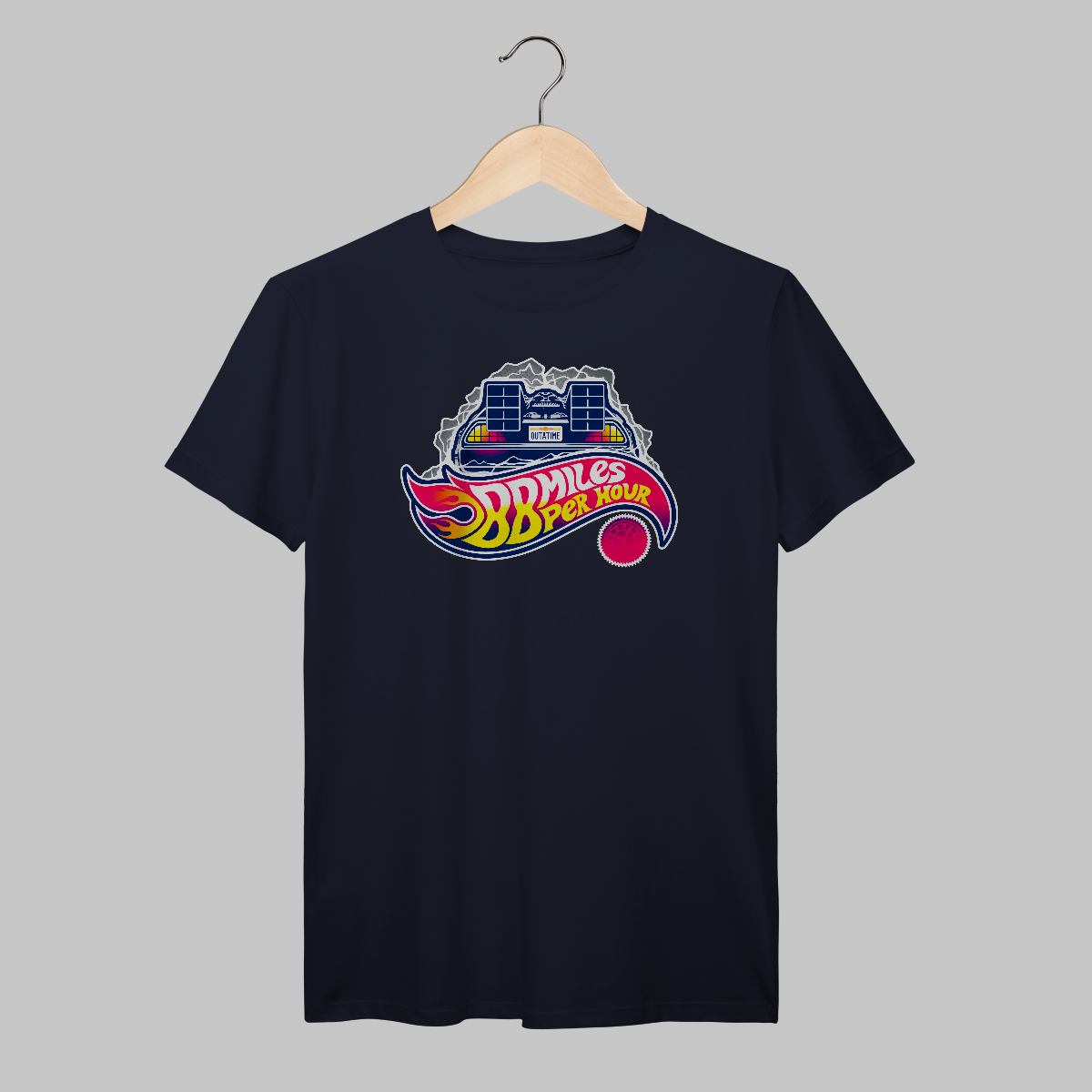 Hot Wheels | DeLorean | Algodão Prime