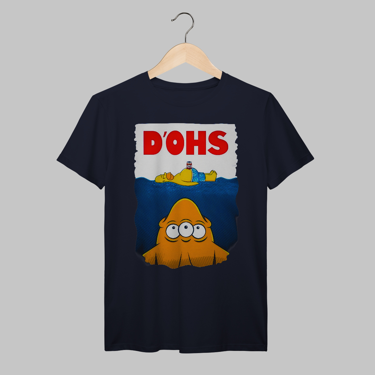 Nome do produto: Os Simpsons | Tubarão | Algodão Prime