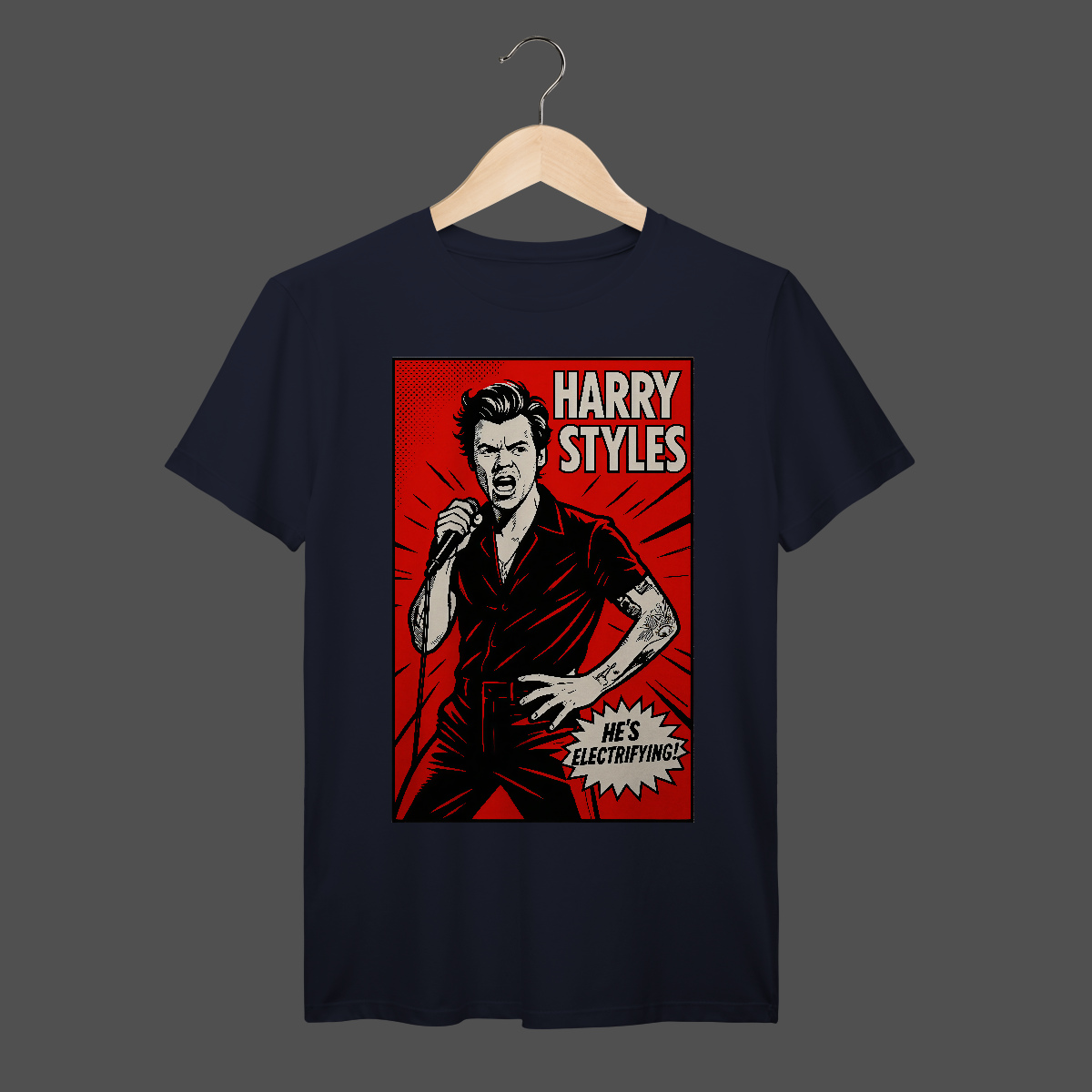 Nome do produto: Harry Styles | Algodão Prime