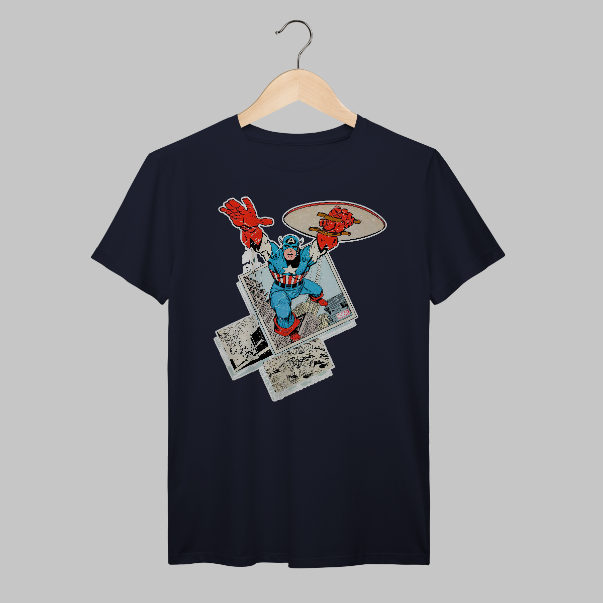 Nome do produto: Capitão América | Algodão Prime