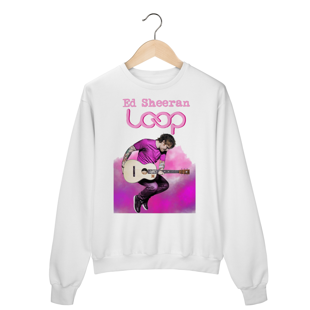 Nome do produto: Ed Sheeran | Loop Tour Moletom Fechado