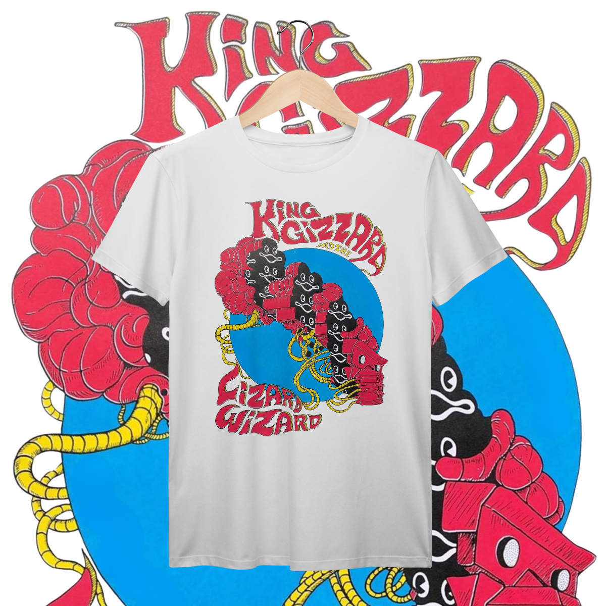 Nome do produto: King Gizzard And The Lizard Wizard | Algodão Prime