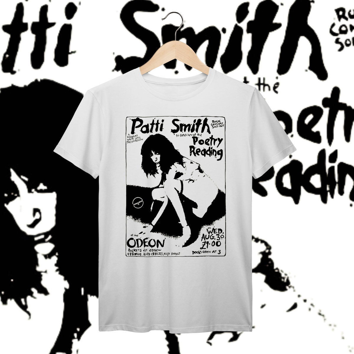 Nome do produto: Patti Smith | Algodão Prime