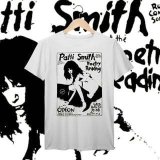 Nome do produto Patti Smith | Algodão Prime