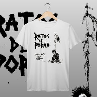 Nome do produto Ratos de Porão | Algodão Prime