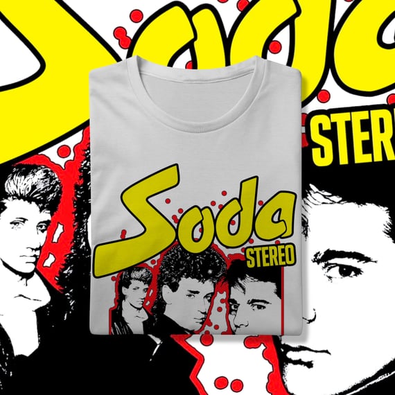 Soda Stereo | Algodão Prime