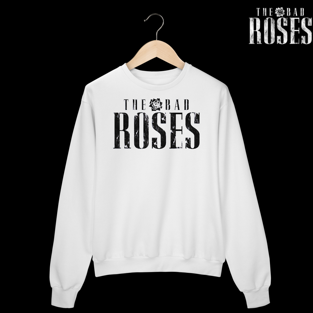 Nome do produto: The Bad Roses | Moletom Fechado