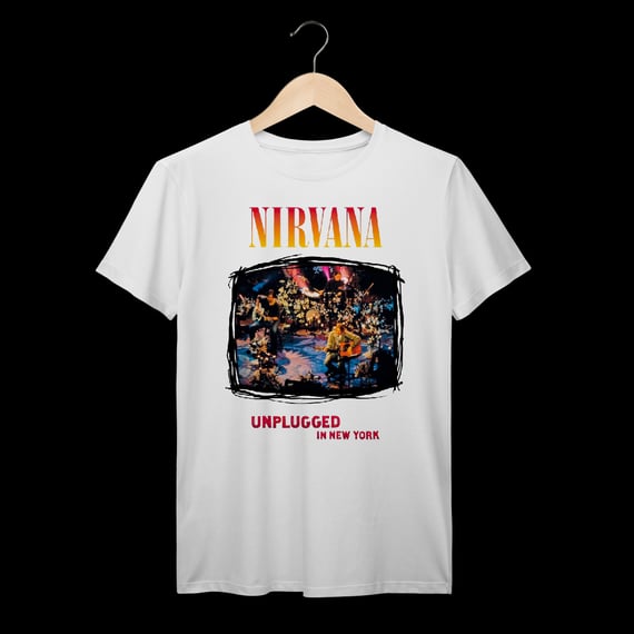 Nirvana | Unplugged | Algodão Prime