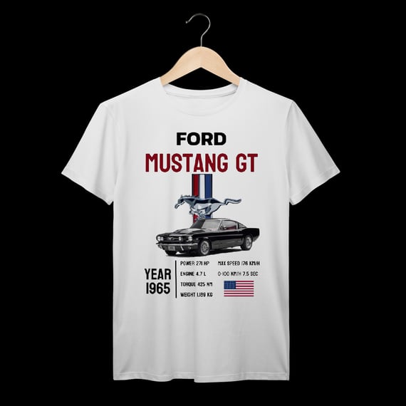 Ford Mustang GT 1965 | Algodão Prime