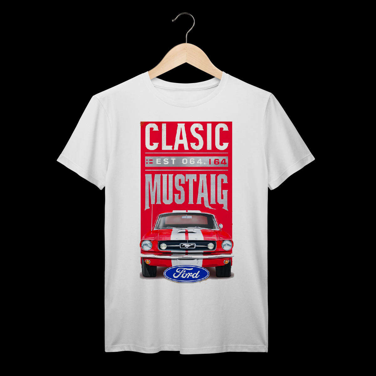 Nome do produto: Ford Mustang | Algodão Prime