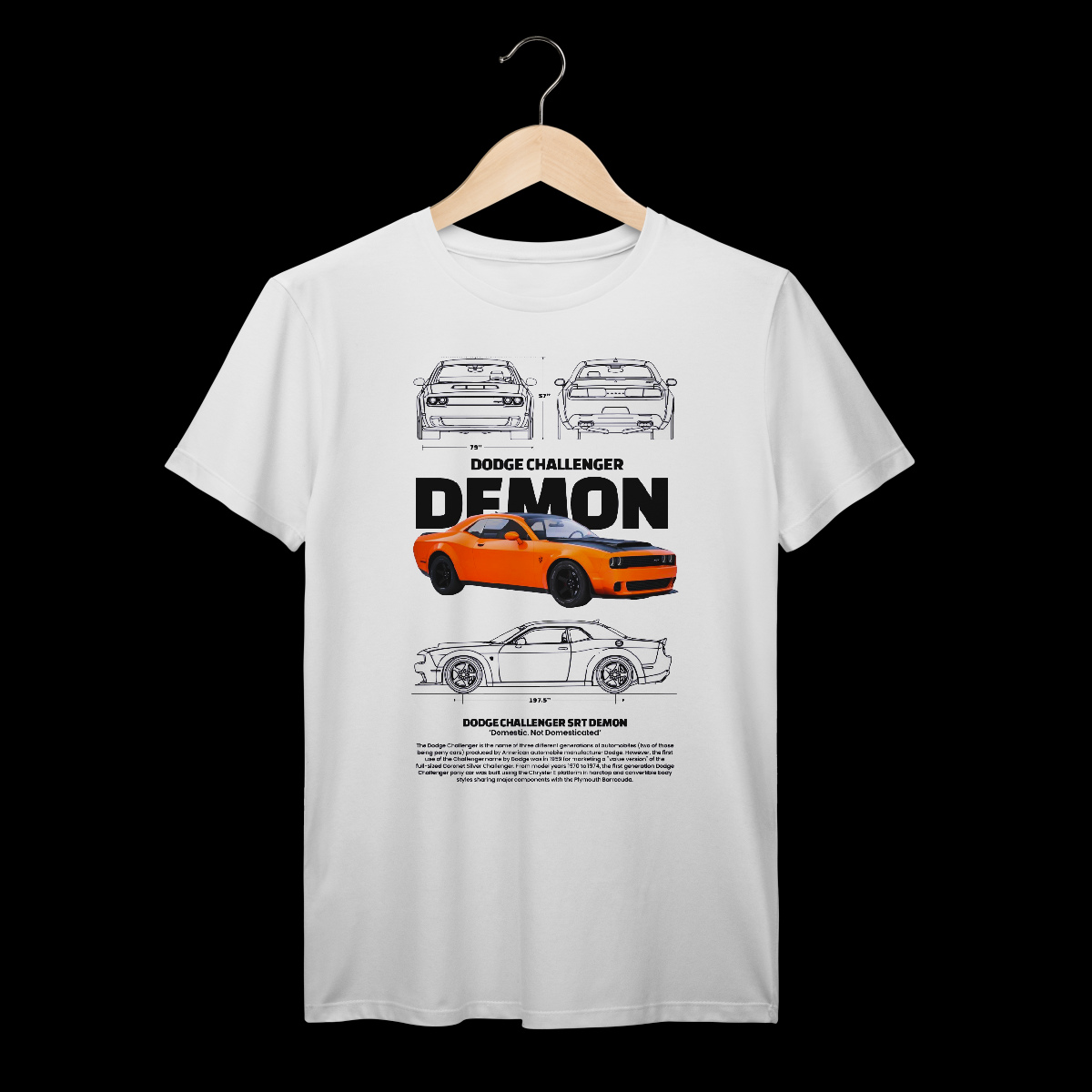 Dodge Challenger Demon | Algodão Prime