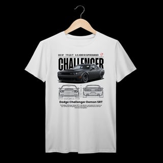 Nome do produto Dodge Challenger | Algodão Prime
