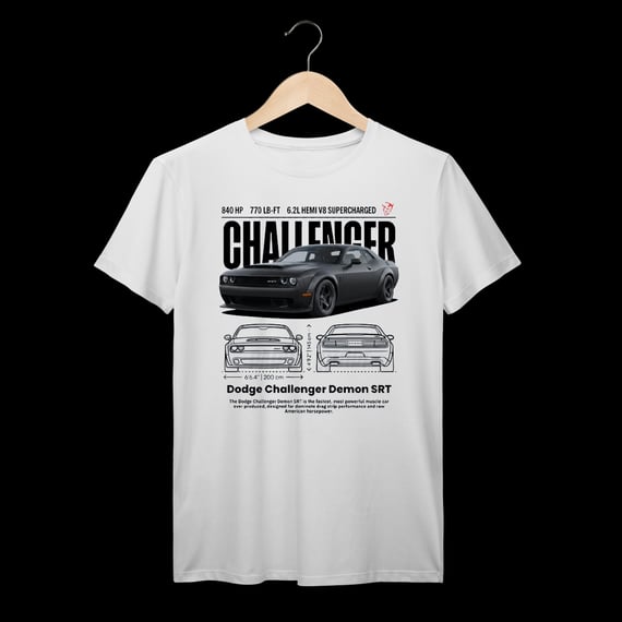 Dodge Challenger | Algodão Prime