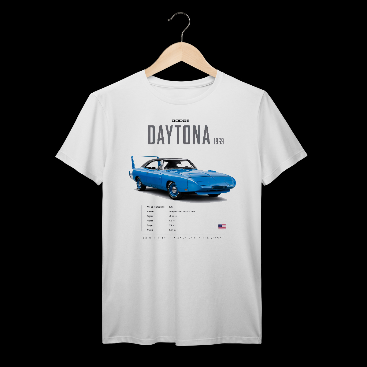 Nome do produto: Dodge Daytona | Algodão Prime
