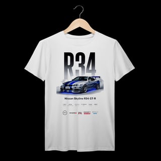 Nissan Skyline R34 G-TR | Algodão Prime