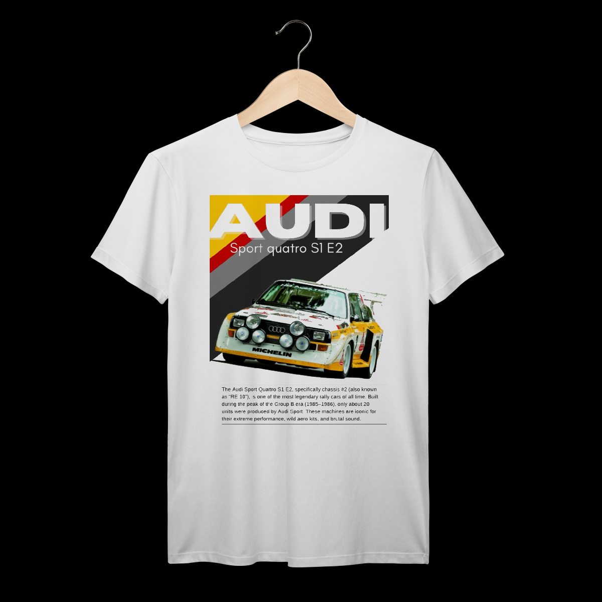 Audi Sport Quattro | Algodão Prime