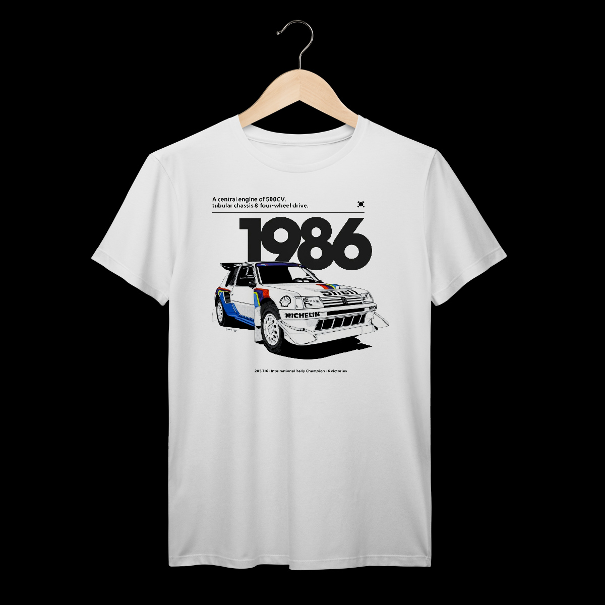 Peugeot 205 Rally | Algodão Prime