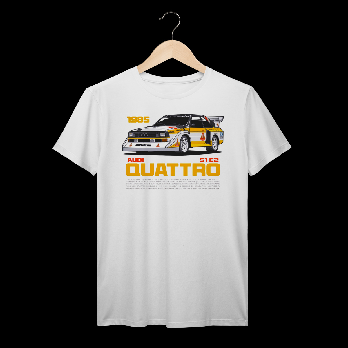 Nome do produto: Audi Quattro | Algodão Prime