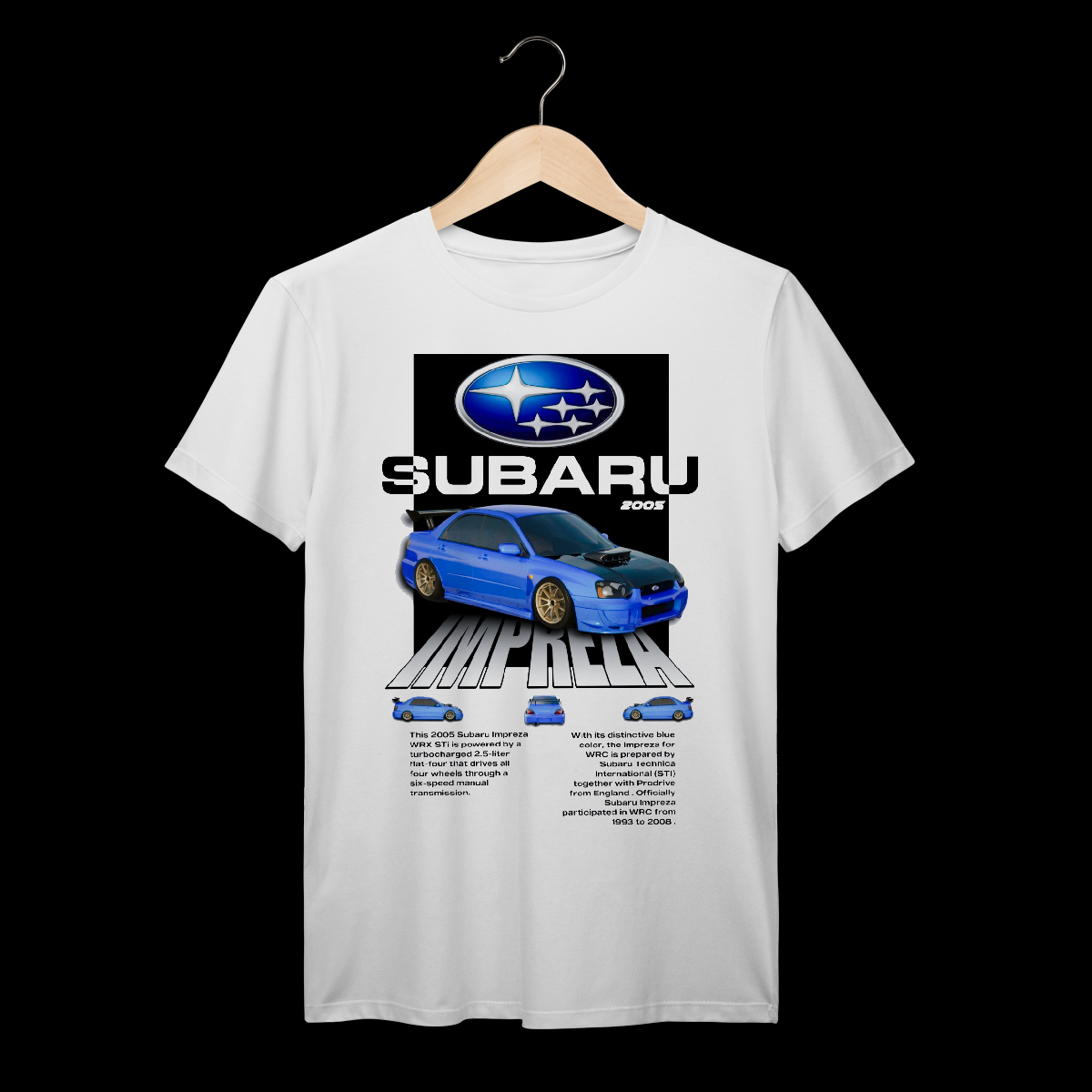 Nome do produto: Subaru Impreza | Algodão Prime