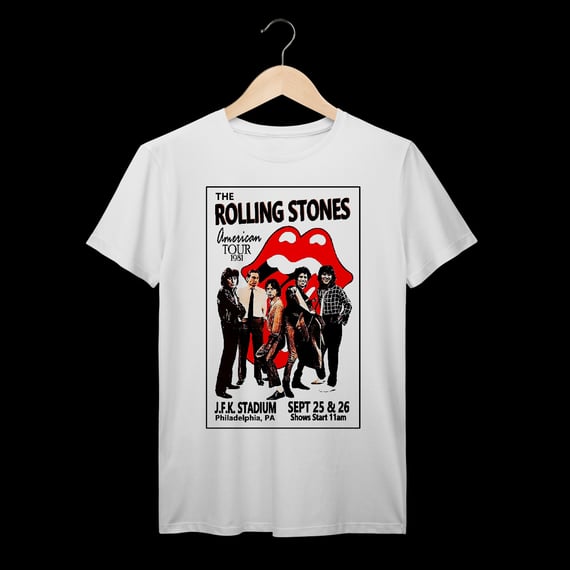 Rolling Stones | Algodão Prime