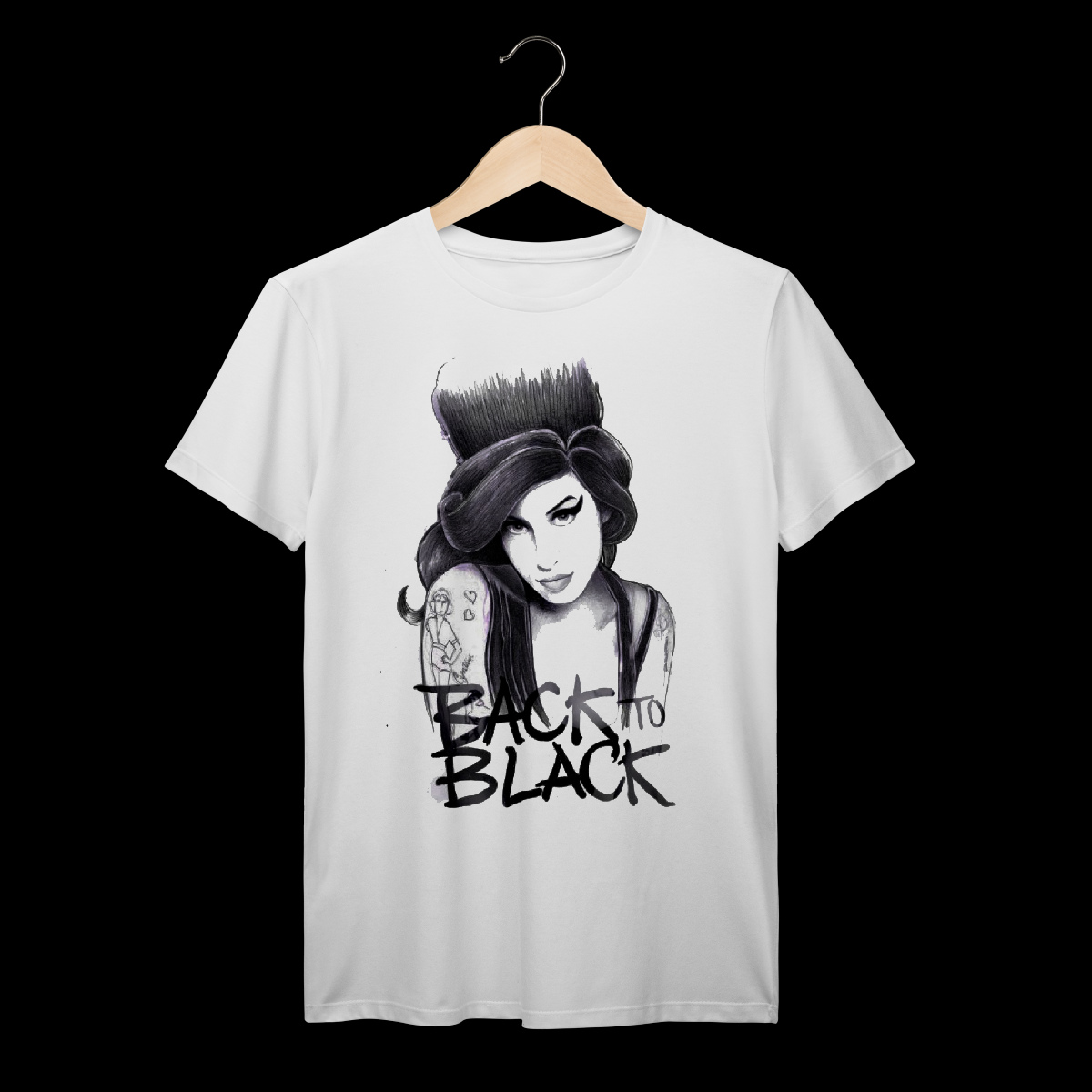 Nome do produto: Amy Winehouse | Algodão Prime