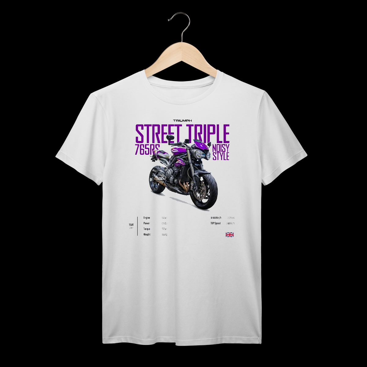 Triumph Street Triple | Algodão Prime