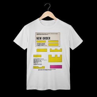 Nome do produto New Order | Algodão Classic