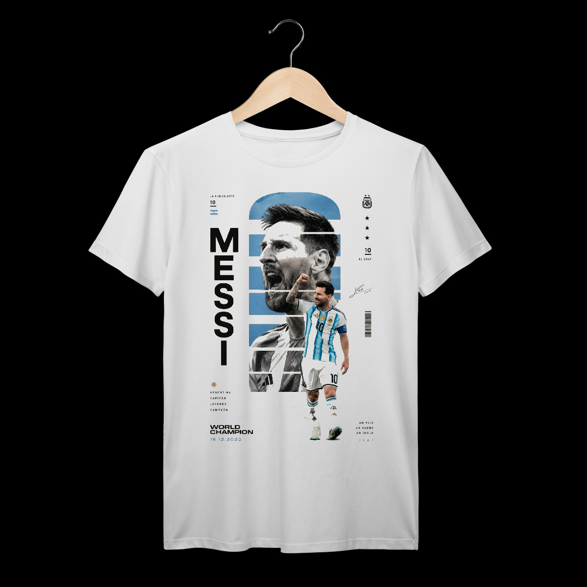 Lionel Messi | Algodão Prime
