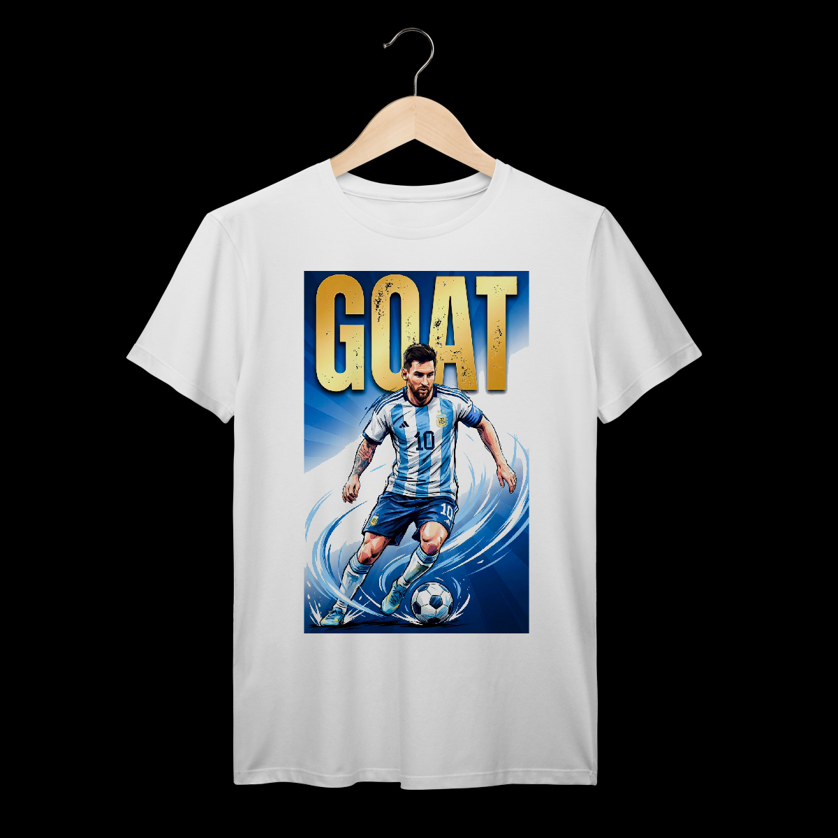 Lionel Messi | GOAT | Algodão Prime