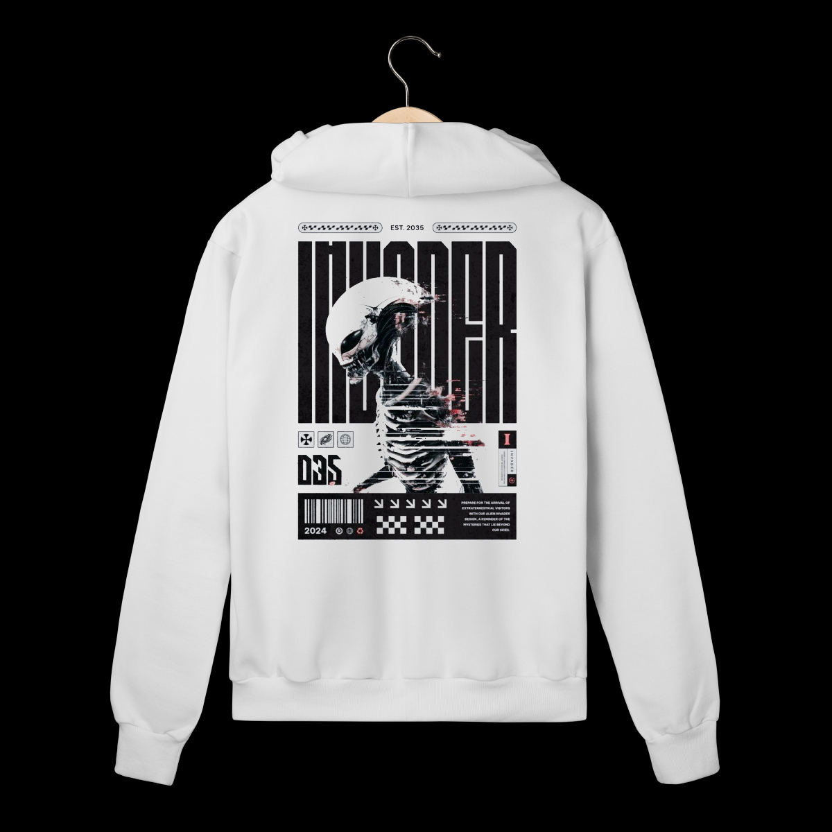 Intruder | Moletom Com Ziper