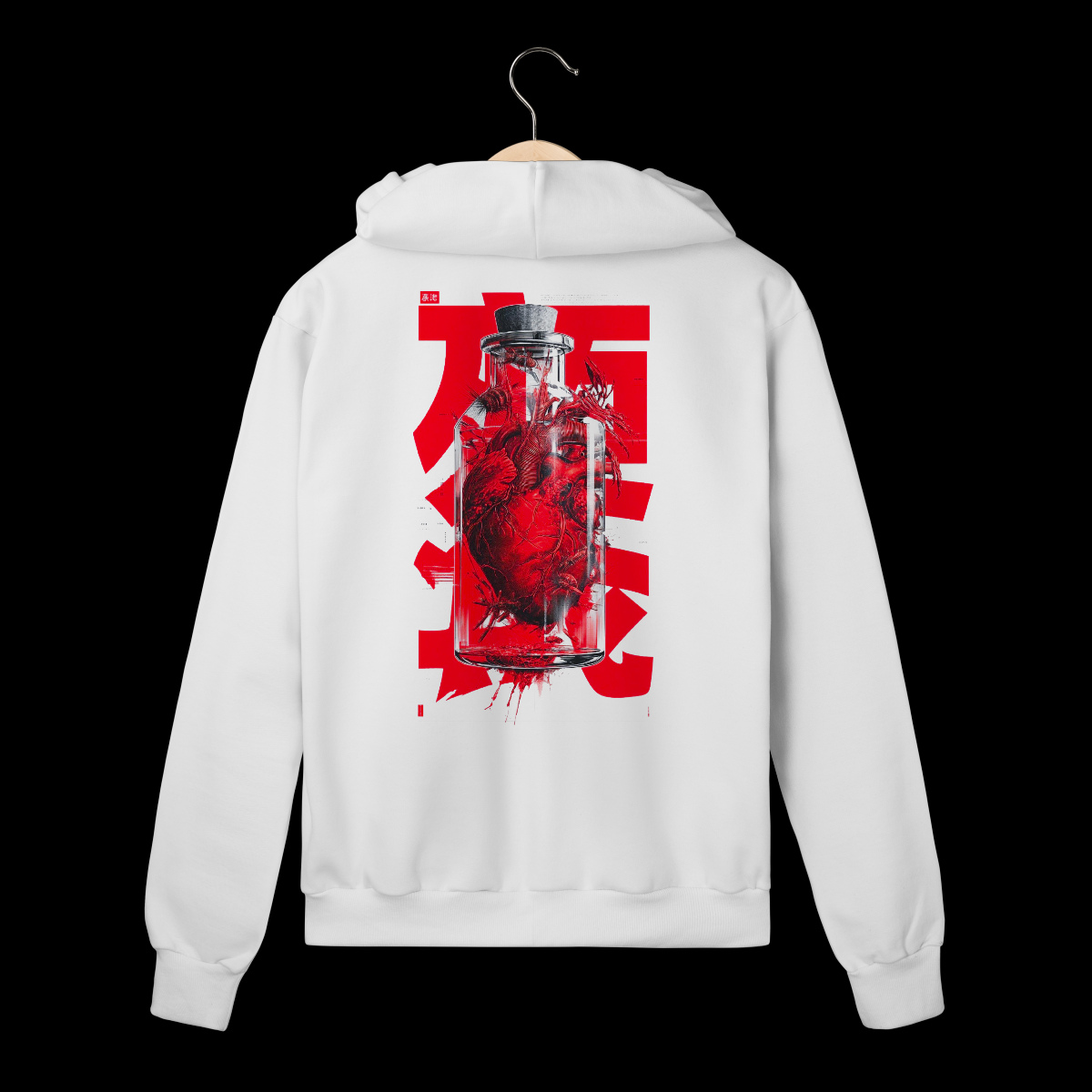 Poison Heart | Moletom Com Ziper