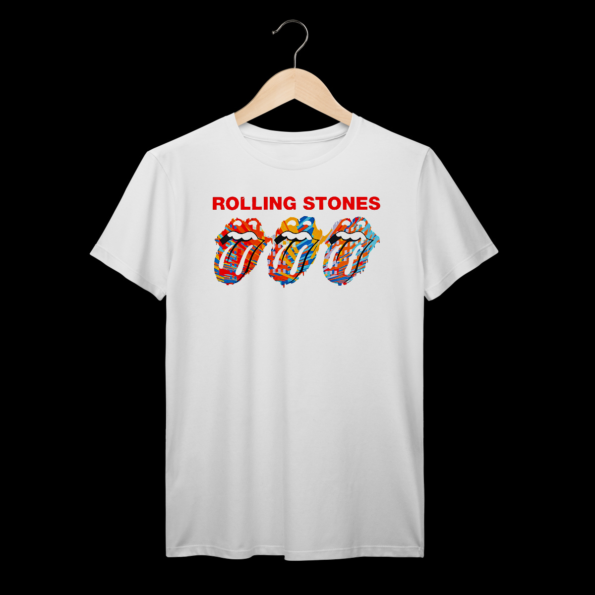 Rolling Stones | Algodão Prime