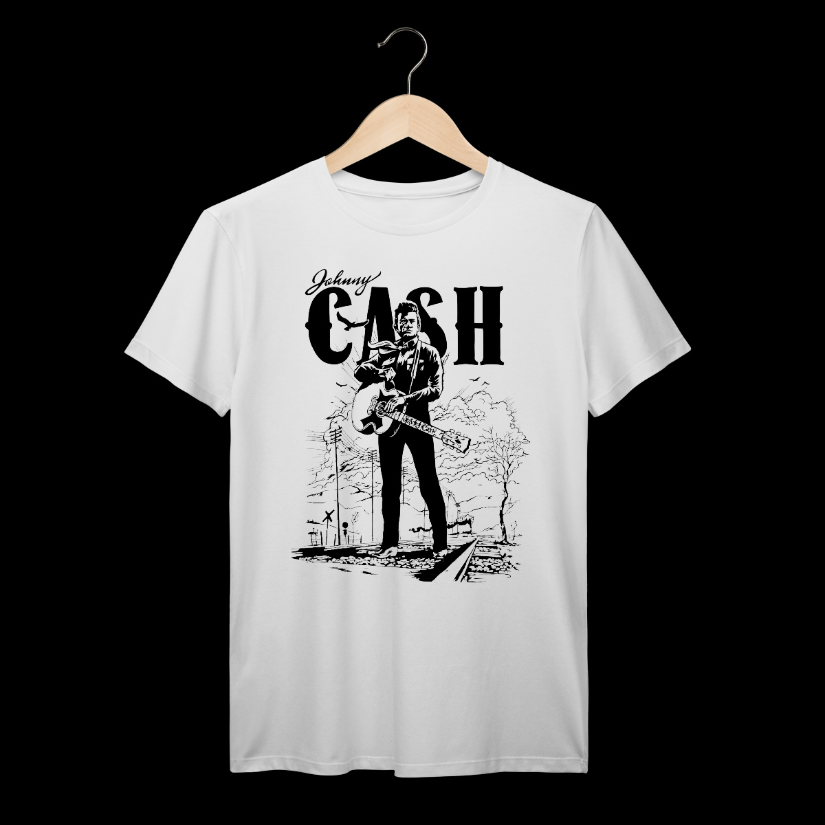 Johnny Cash | Algodão Prime