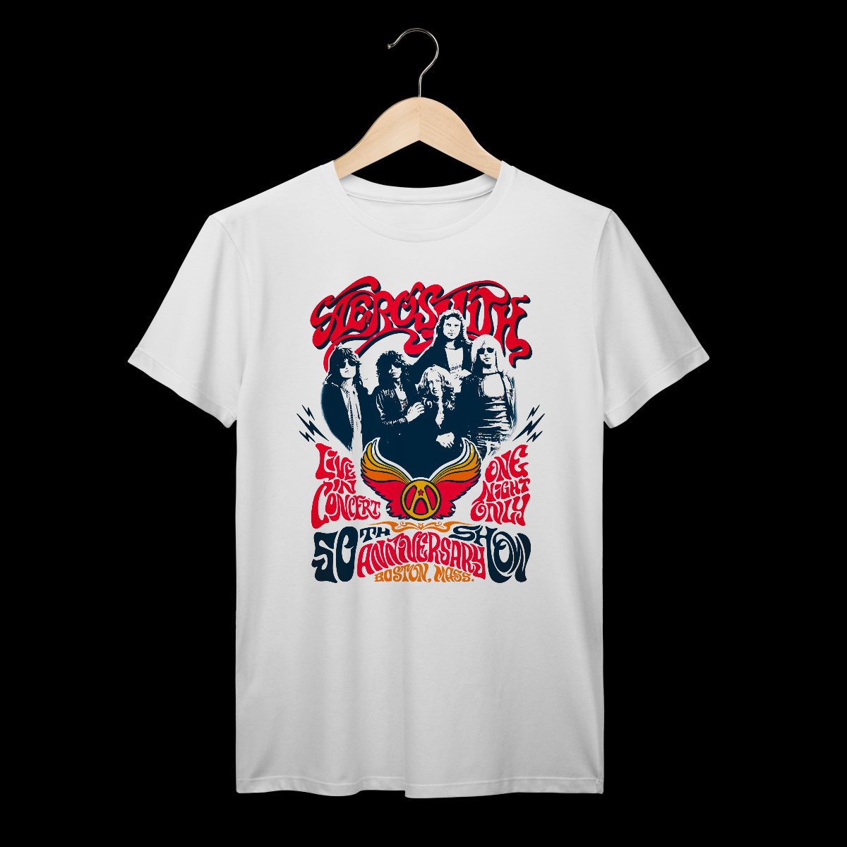 Aerosmith | Algodão Prime