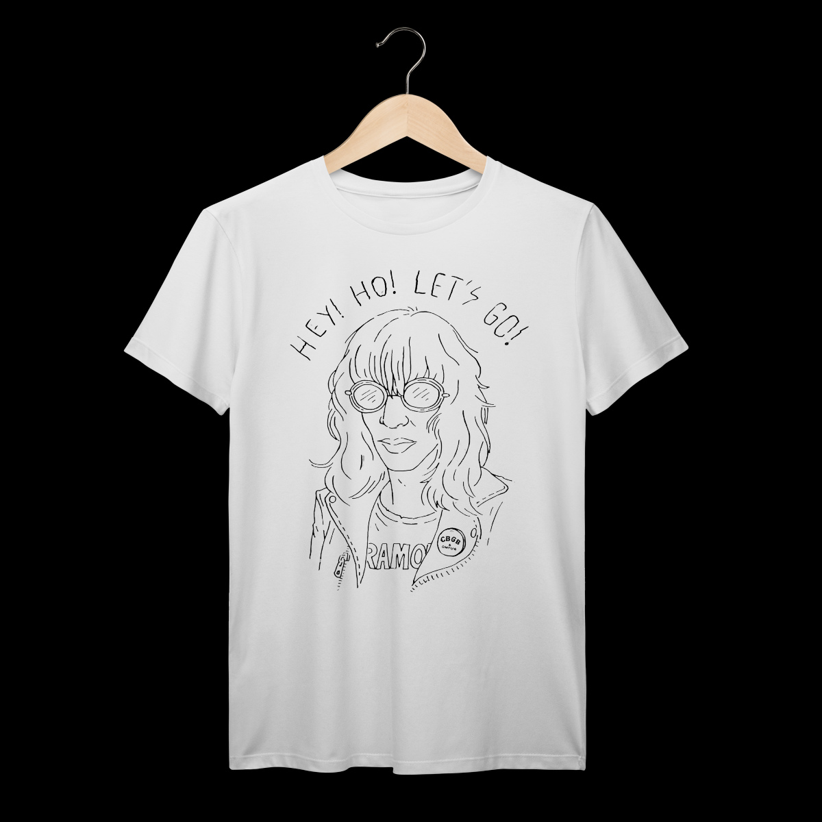 Ramones | Joey Ramone | Algodão Prime