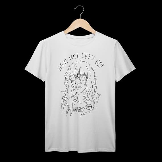 Ramones | Joey Ramone | Algodão Prime
