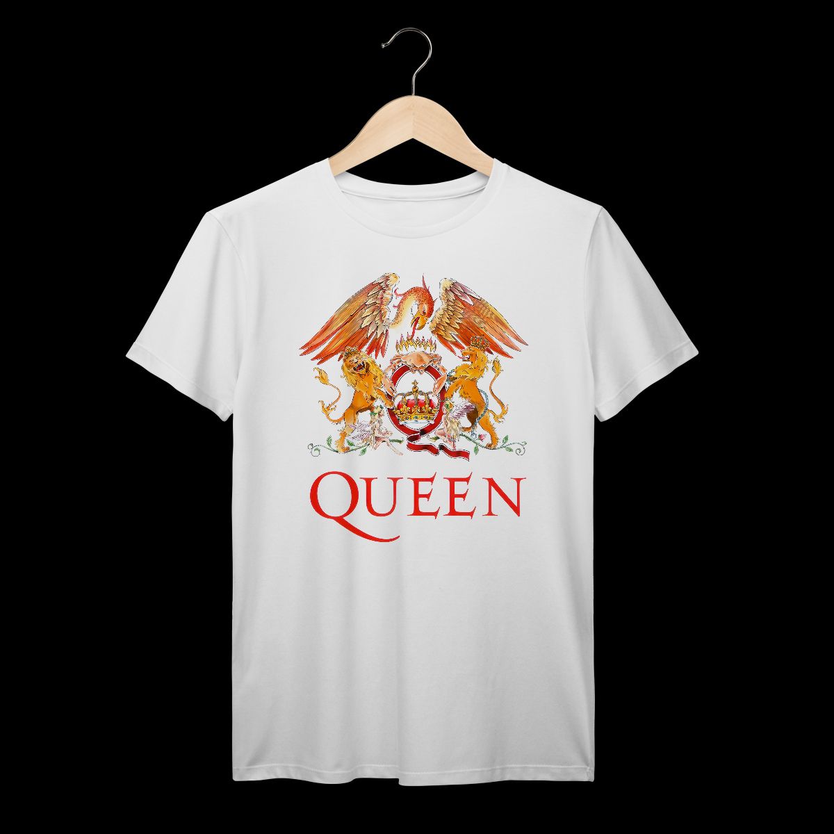 Queen | Freddie Mercury | Algodão Prime