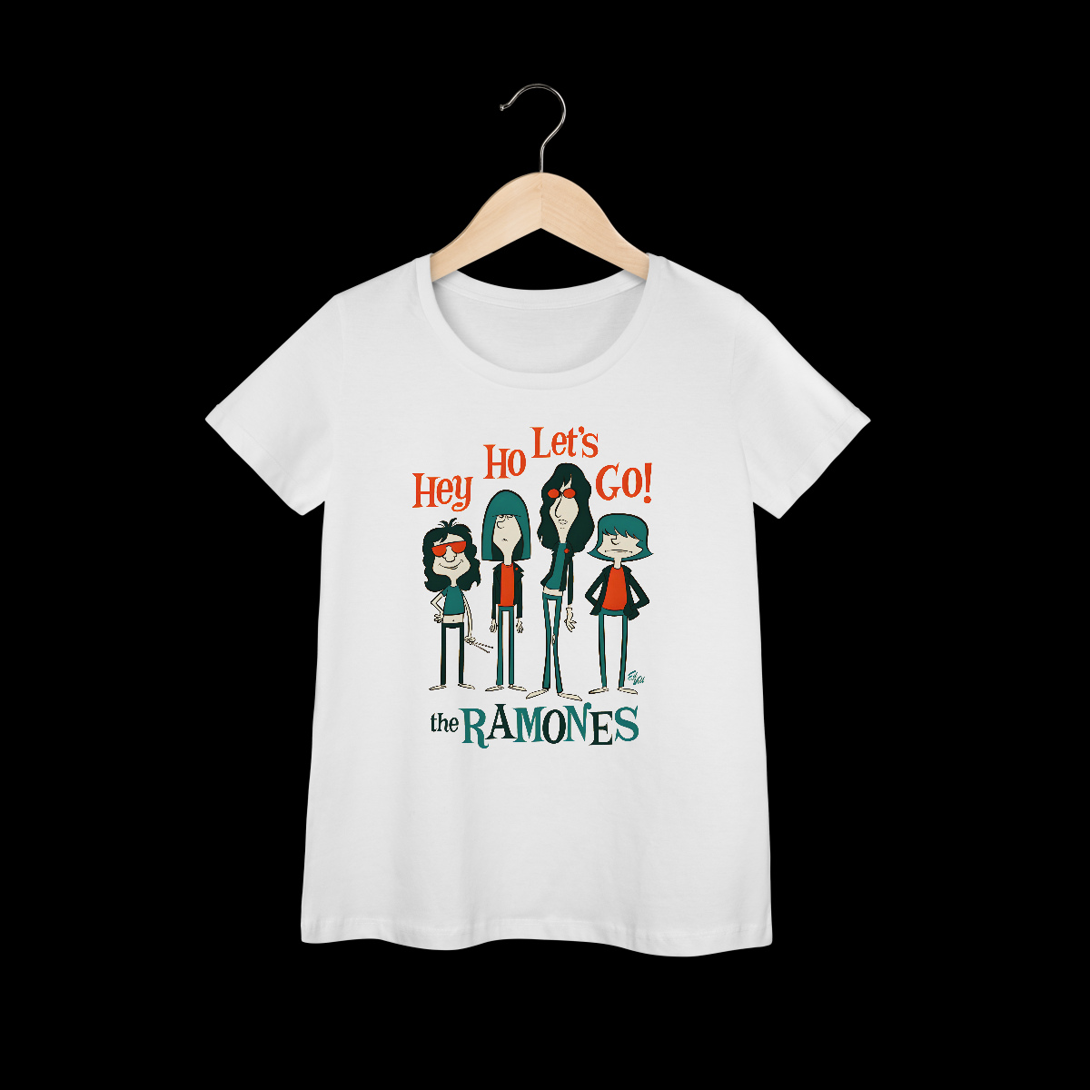 Ramones | Baby Long | Algodão Prime