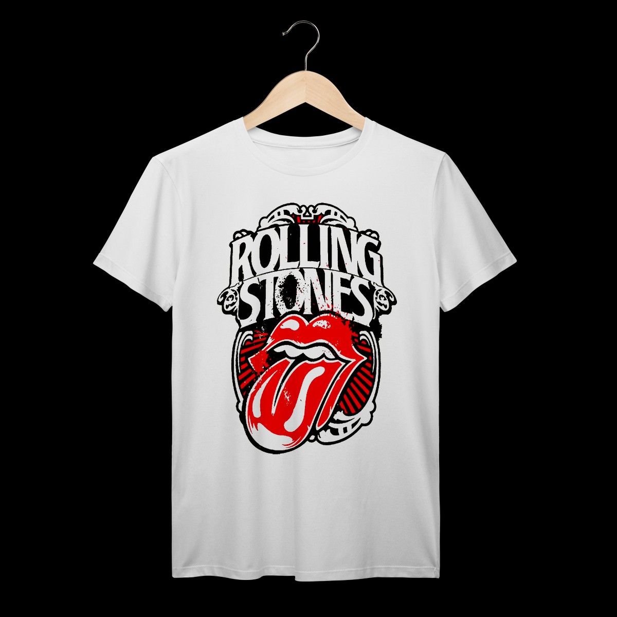 Rolling Stones | Algodão Prime