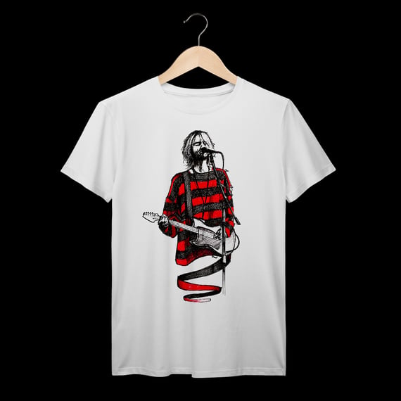 Nirvana | Kurt Kobain | Algodão Prime