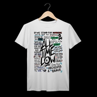 Nome do produto All Time Low | Algodão Prime