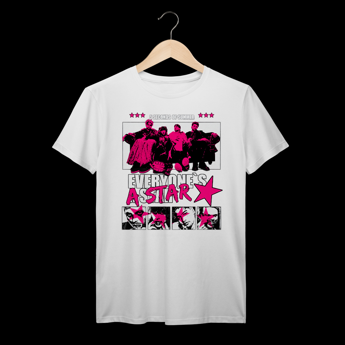 Nome do produto: 5 Seconds Of Summer | Algodão Prime
