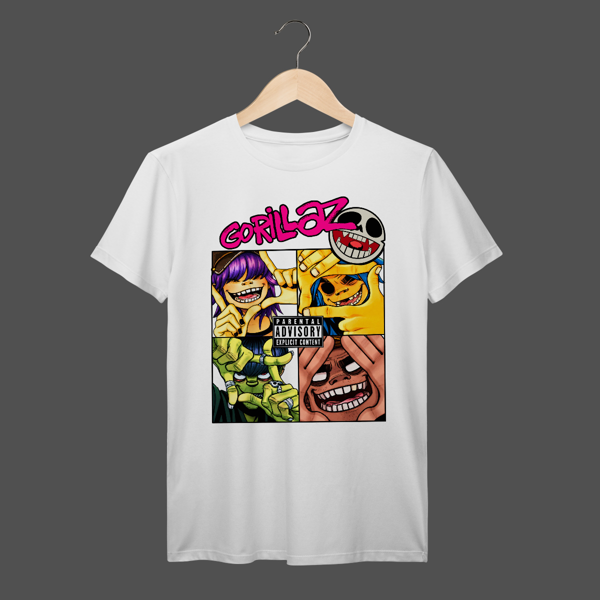 Nome do produto: Gorillaz | Algodão Prime
