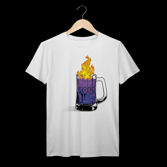 Os Simpsons | Flaming Moe | Algodão Prime