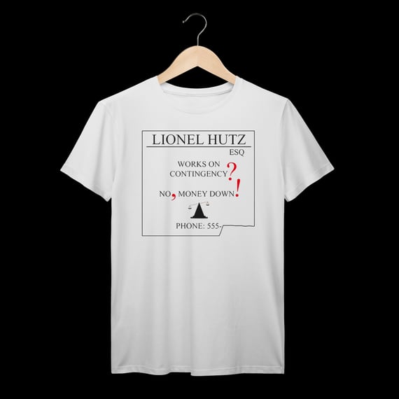 Os Simpsons |  Lionel Hutz | Algodão Prime